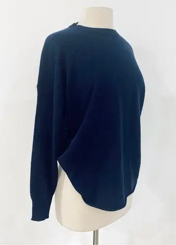 360 Cashmere  100% cashmere sweater navy blue