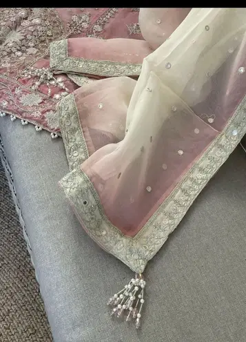 New pakistani indian Designer 3pc suit Multiple Size L