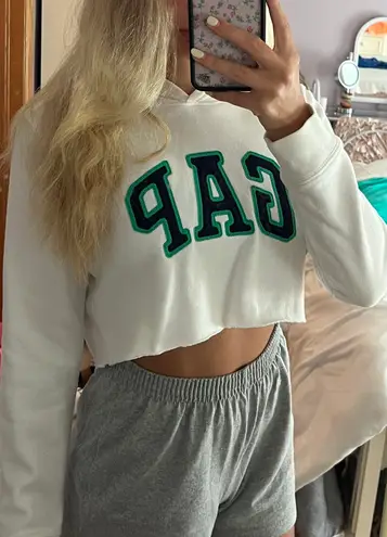 Gap Cropped Hoodie