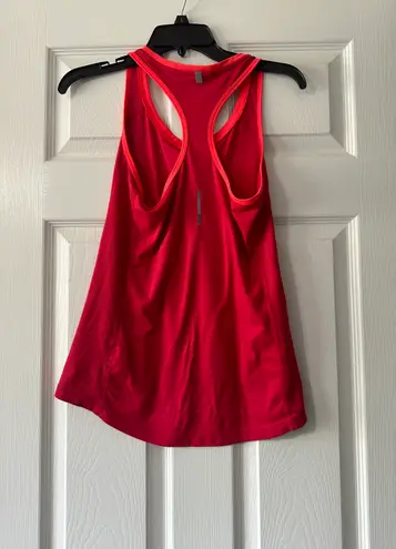 Nike Dri-Fit Running Run Singlet Tank Top Red Size Small.