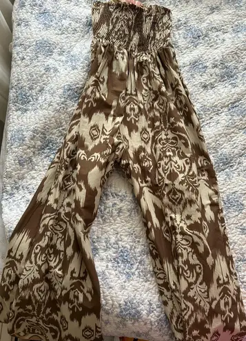 Scandal Italy Alex Jumpsuit Brown Size L