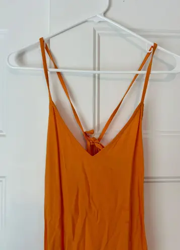 Old Navy Orange Maxi Dress