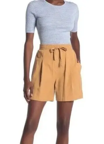 Donna Karan  pull on shorts desert tan Size Large New With Tags