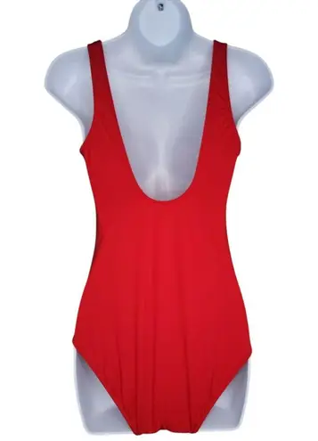 Lauren Ralph Lauren Beach Club Ruffled One Piece Swimsuit Size 8