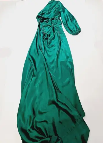 Michael Costello x REVOLVE Heather Gown in Green XS