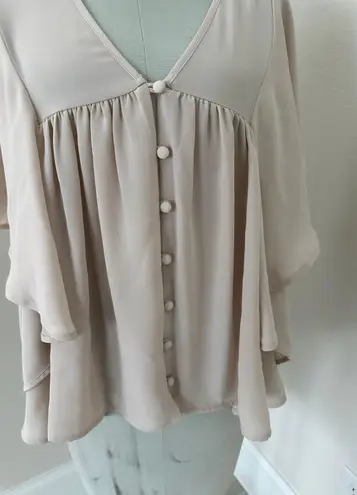 EXPRESS Tan  Blouse