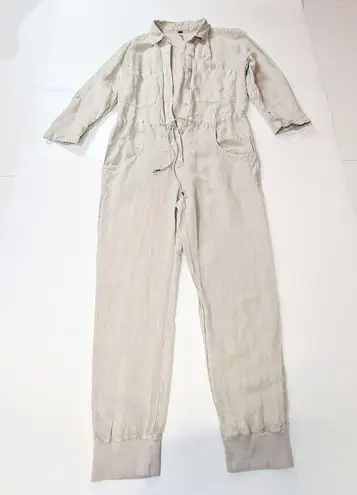 Young, Fabulous & Broke Grant Jumpsuit in Nomad Mineral Wash Medium Gray
