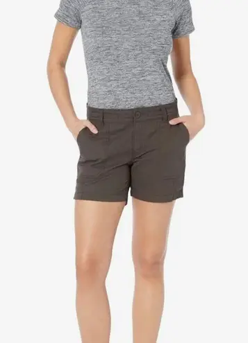 prAna Elle Short 5in- Dark Iron Women's Size 8 1971181