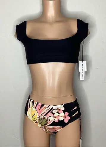 Robin Piccone New. high waisted floral bikini. Medium. Retails $210. - Image 3