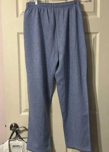 NWT SJB Sweatpants Workout Pants Light Blue Heathered XL Petite Size undefined