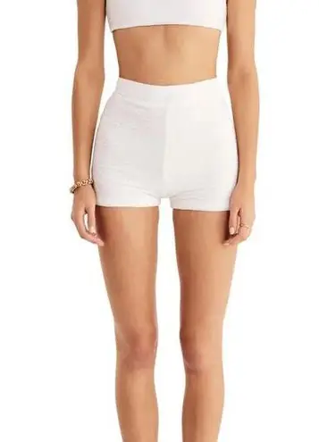 NWT RUMER Rosa Short In White Size XXS