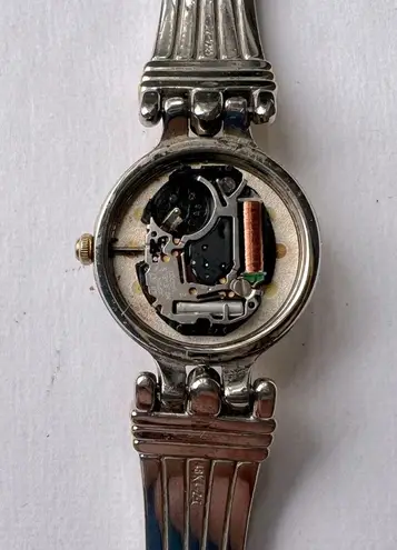 Seiko Ladies Wristwatch Two Tone Gold Tone Bracelet Style Vintage