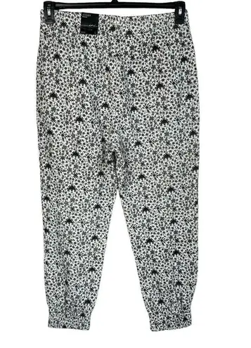 INC International Concepts Large Floral Jogger Pants Cuffed Pockets Hi