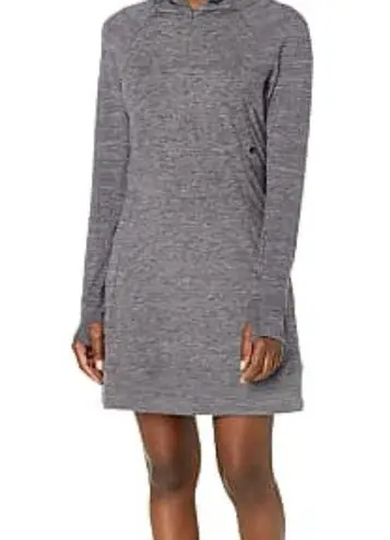 Hi-Tec NWT Women's Echo 1/2 Zip Long Sleeve Hooded Dress Zipper Pocket s…