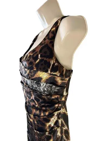 Bisou Bisou ‎ Leopard Print Dress 6