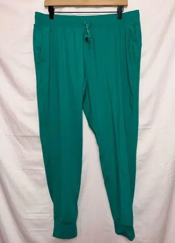 Amazon  Branded Green High Waisted Super Soft Athletic Jogger Pants women's XL - Image 1