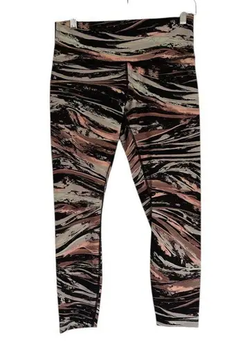 Lululemon  Wunder Under High-Rise 7/8 Tight 25" Colour Splash Multi Peach Size 10