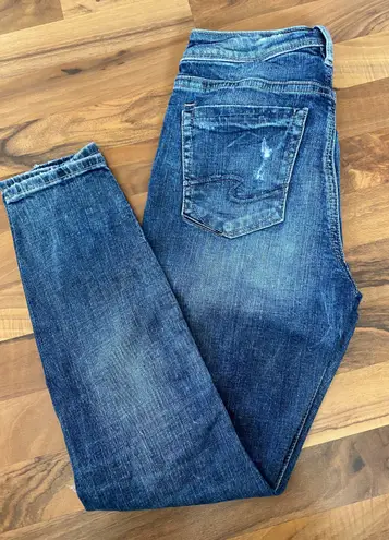 Silver Jeans Ankle Mazy