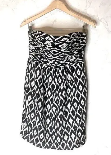 Shoshanna strapless silk mini dress