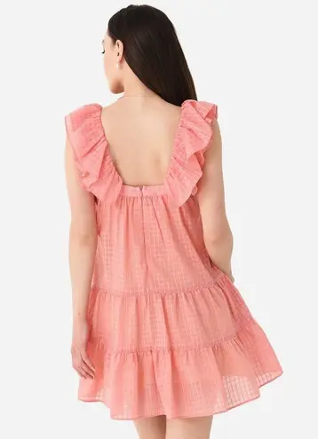 KATHARINE KIDD Maja PG Dress in Pink Gingham Print, Size L New w/Tag AMAZING!! Size L
