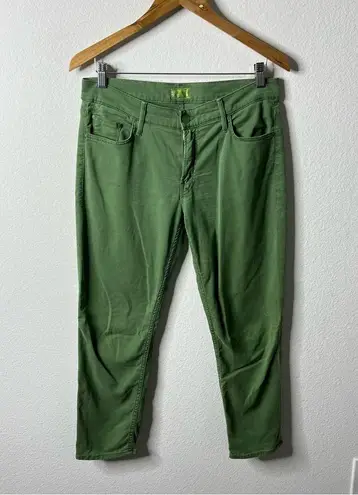 MOTHER Denim  The Dropout A Walk In The Park Poison Ivy Green Jeans Pants Size 28