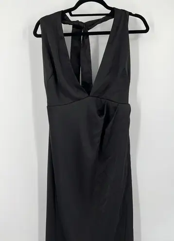 Nookie Stella Plunge Gown in Black Large