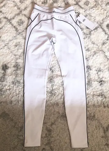 Alo Yoga Airbrush High-Waist Heart Throb Legging White/Black S