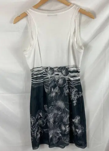 Waggon Paris Floral Mesh Overlay Dress XS