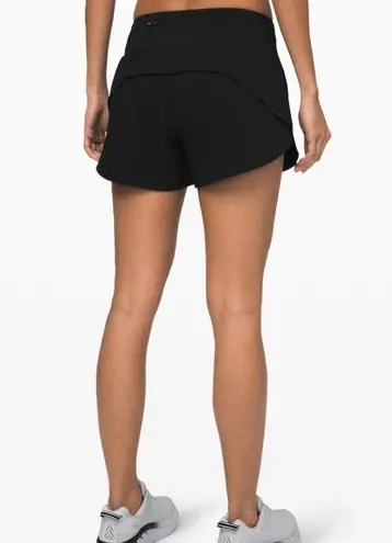 Lululemon  Speed Up Mid-Rise Short 4" in Black Like New Size 8