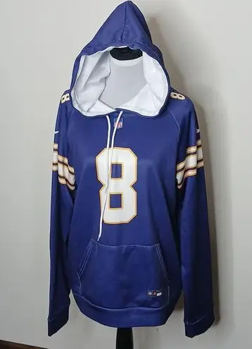 Vikings team sweat shirt #8 cousins size medium