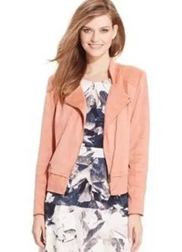 Robert Rodriguez faux suede ayana moto jacket