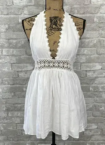 PilyQ White Celeste Dress Swim Cover-Up