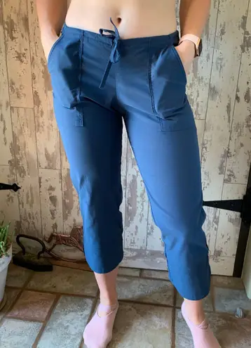 prAna cropped blue pants