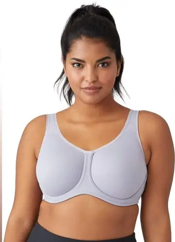 Wacoal NEW  Women's Sport Full Figure Underwire Bra High Support 34DD Lilac Gray