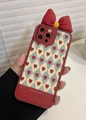 Iphone 13 Pro max Bow Soft Case