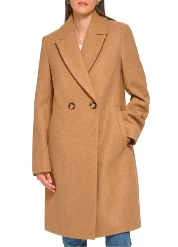 DKNY brown Wool Coat