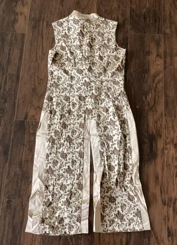 Erica Kurta Style Pantsuit Brown Size M