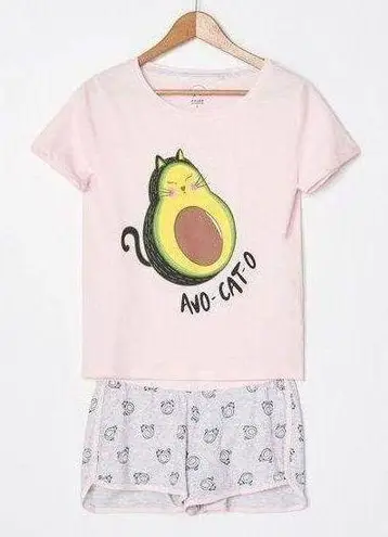 NWT Cute Unique Avocato Pajamas Pink Size L