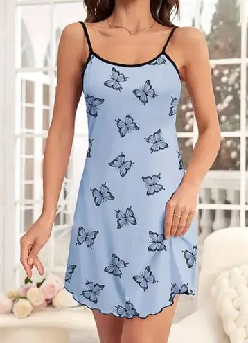 3 for $25 Women Romantic Sleepwear Dress S Blue
