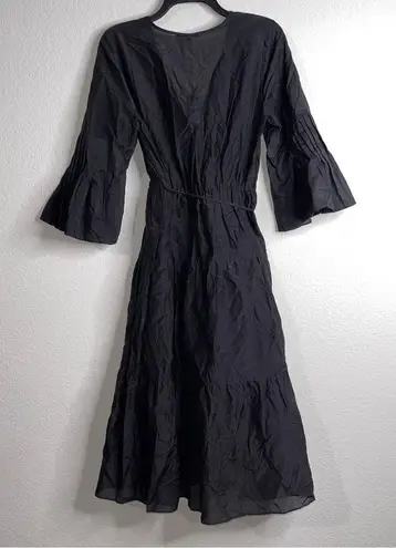 Kobi Halperin Sasha Midi Dress in Black, Size S New w/Tag $458 Black