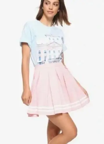 Hot Topic  Pleated Pink Mini Skirt S