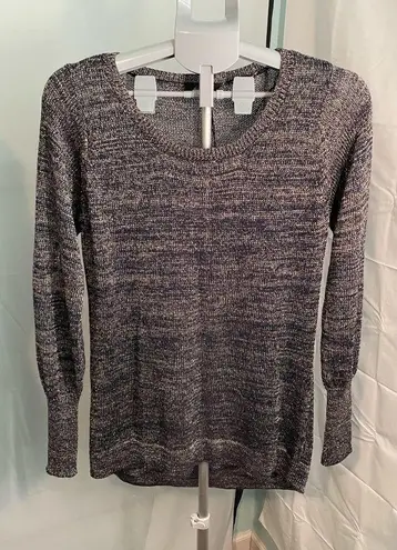 NWT Gorgeous size medium blue shimmer sweater