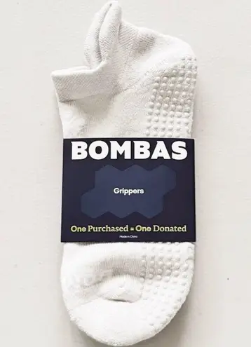 Bombas Women’s Gripper Ankle Socks Harbor Grey M