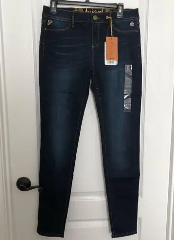 Desigual Women's Dark Wash Skinny Jeans Size 32W - Stylish & Comfortable Fit NWT
