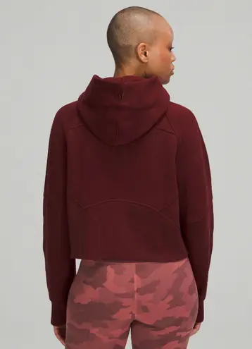 Lululemon scuba oversized half zipper hoodie NWT size M/L And XS/S color in red merlot