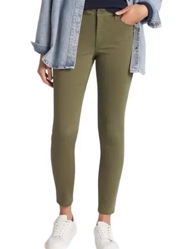 Market & Spruce New Olivia High Rise Skinny Pants Olive Green Size 18W
