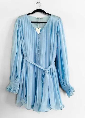 Endless Rose ★ NWT “Found Love” Pleated Romper - Powder Blue ★
