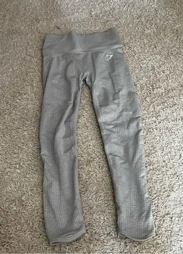 Gymshark  light grey leggings size small