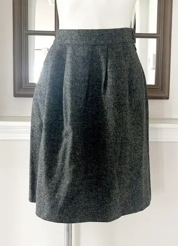 Agnés B. Wool Skirt, Heather Grey Size EU 40 EXCELLENT! Gray