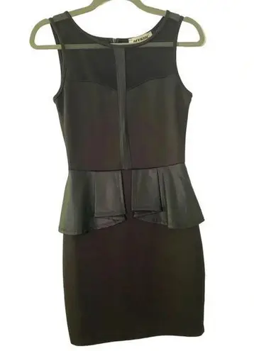 Mystic Peplum Bodycon Dress